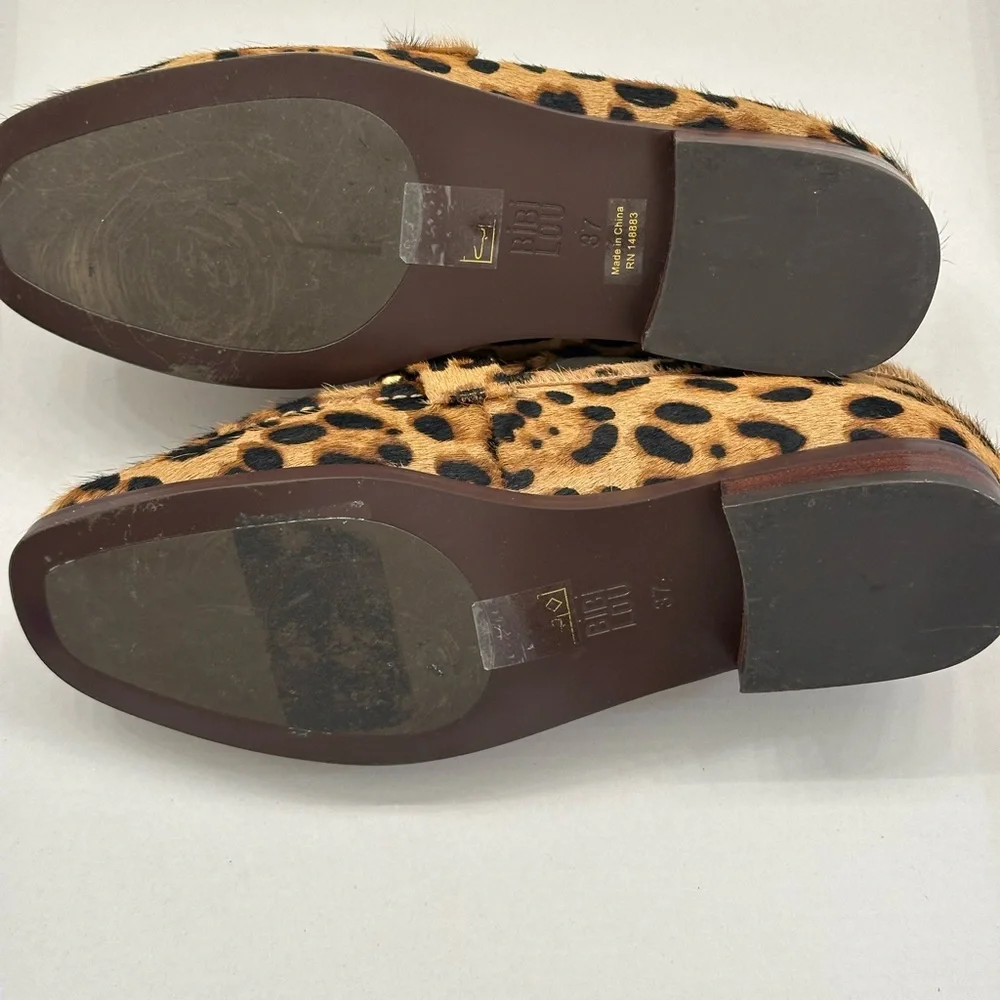 Bibi Lou Leopard Print Zagreb Loafers – Like New - Picture 10 of 14